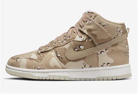 nike dunk high camouflage